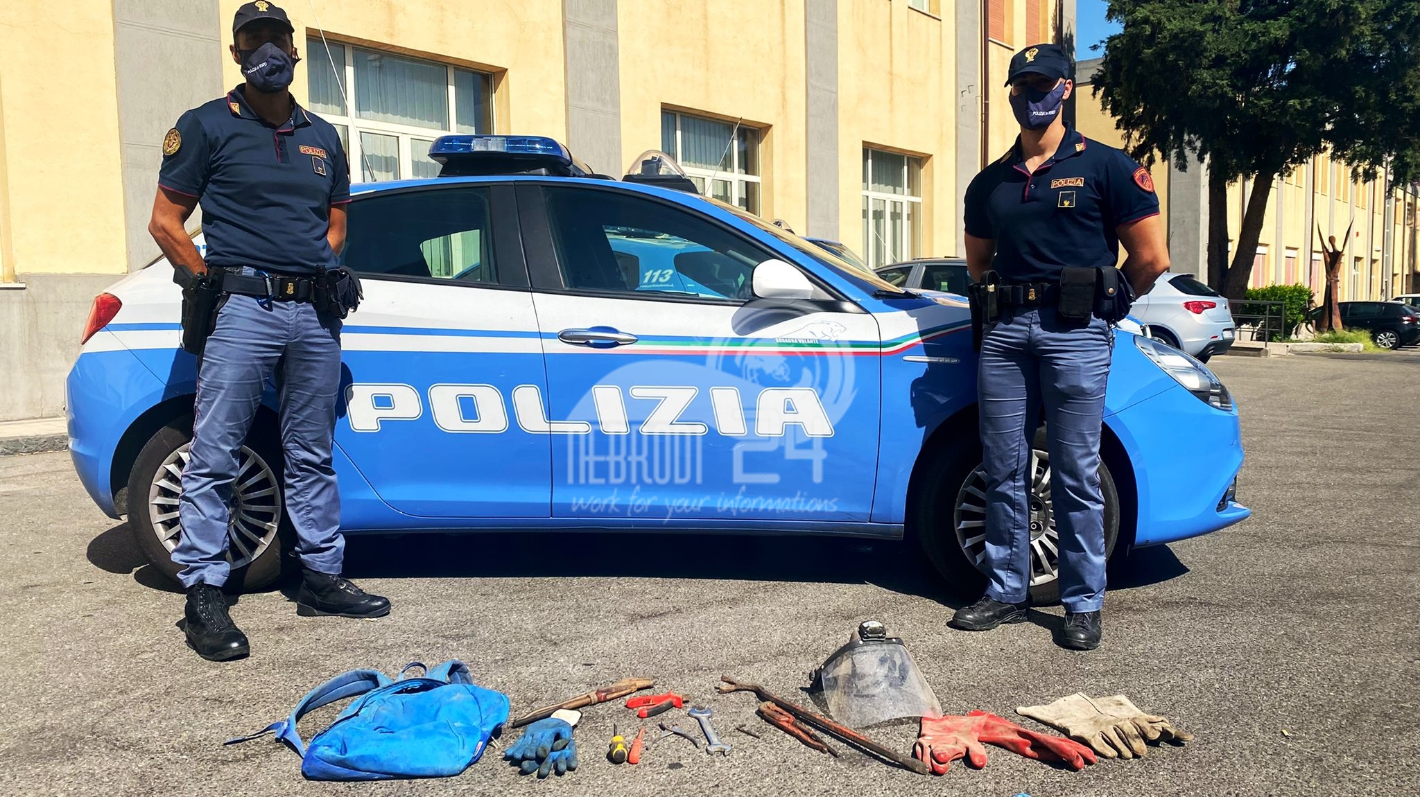 Messina – Ladri in azione nell’ex birrificio Messina. La Polizia di Stato arresta quattro messinesi