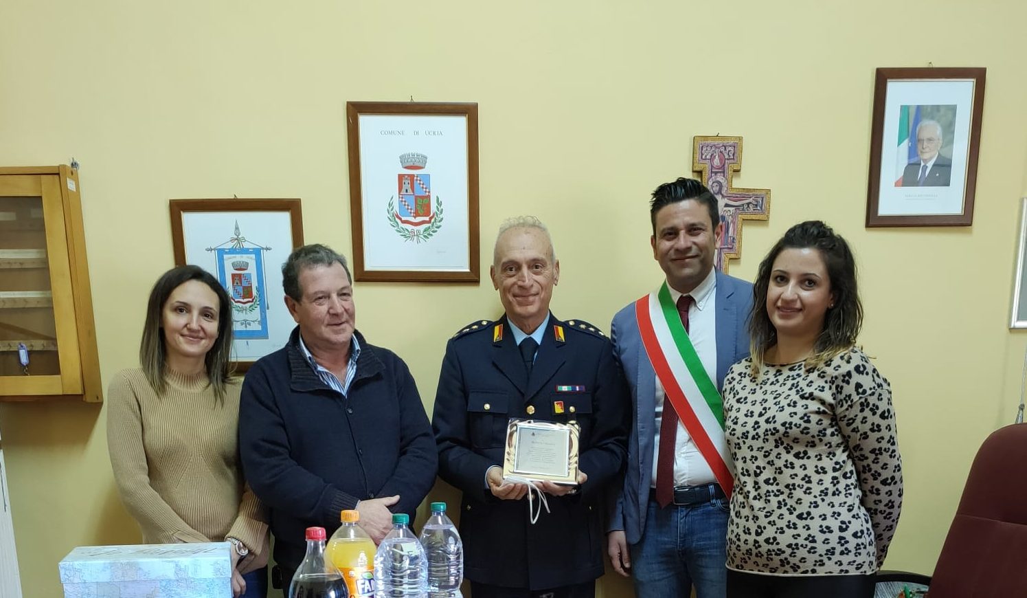 Ucria – In pensione il comandante dei vigili Roberto Radici