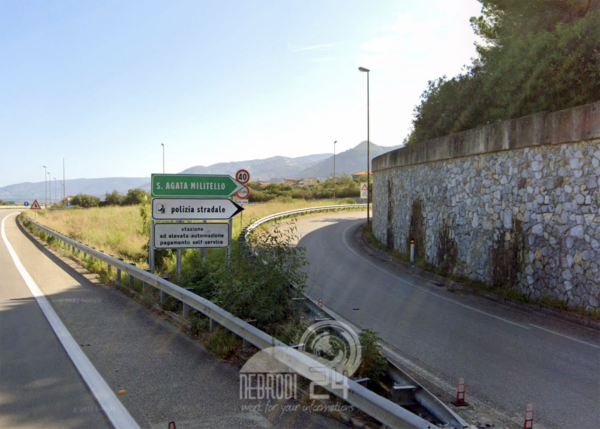 Monitoraggi nelle gallerie: sulla A20 chiusa per due giorni la tratta tra Sant’Agata Militello e Rocca di Caprileone