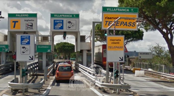 A20 Messina / Palermo: Stop al pedaggio autostradale a Villafranca Tirrena