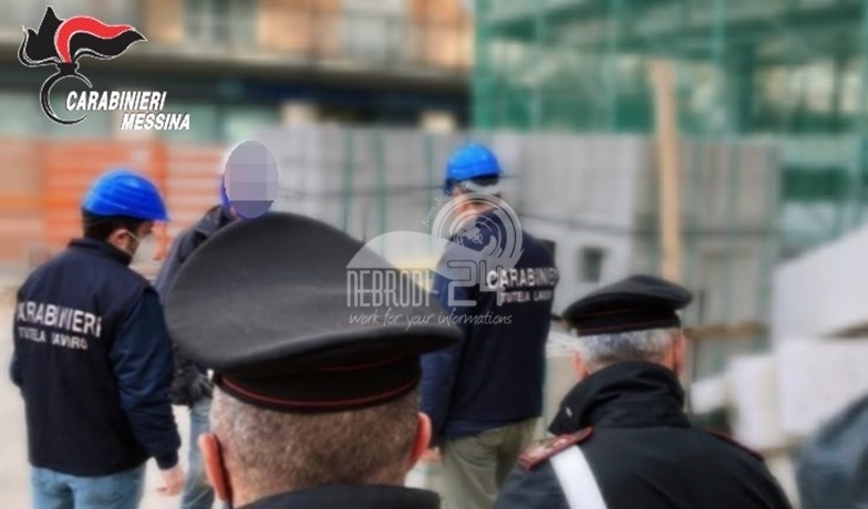 Messina e Provincia: Controlli dei Carabinieri nei cantieri edili. 10 denunce, 2 attività sospese ed oltre 200.000 euro di multe
