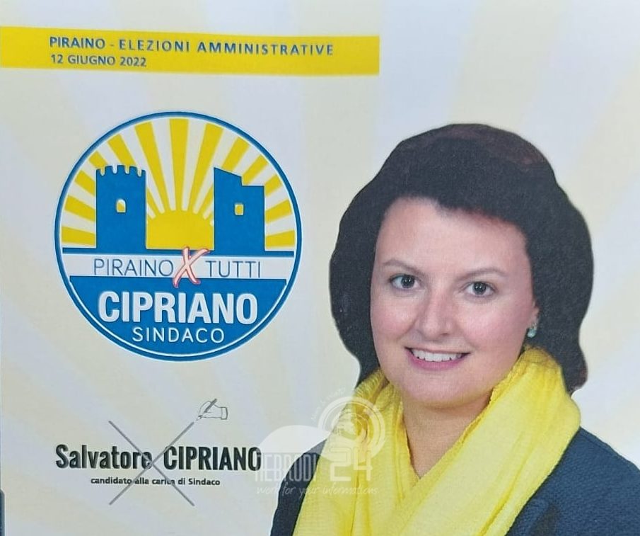 Piriaino – Elezioni 2022: Maria Miragliotta – ecco il 12° della lista di Salvatore Cipriano