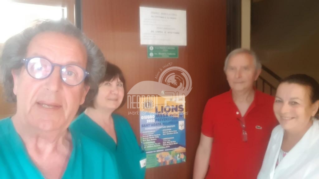 Sant’Agata  Militello – Lions Club: grande successo e partecipazione per il Service “ Il Mese della Prevenzione”, con screening sanitari gratuiti