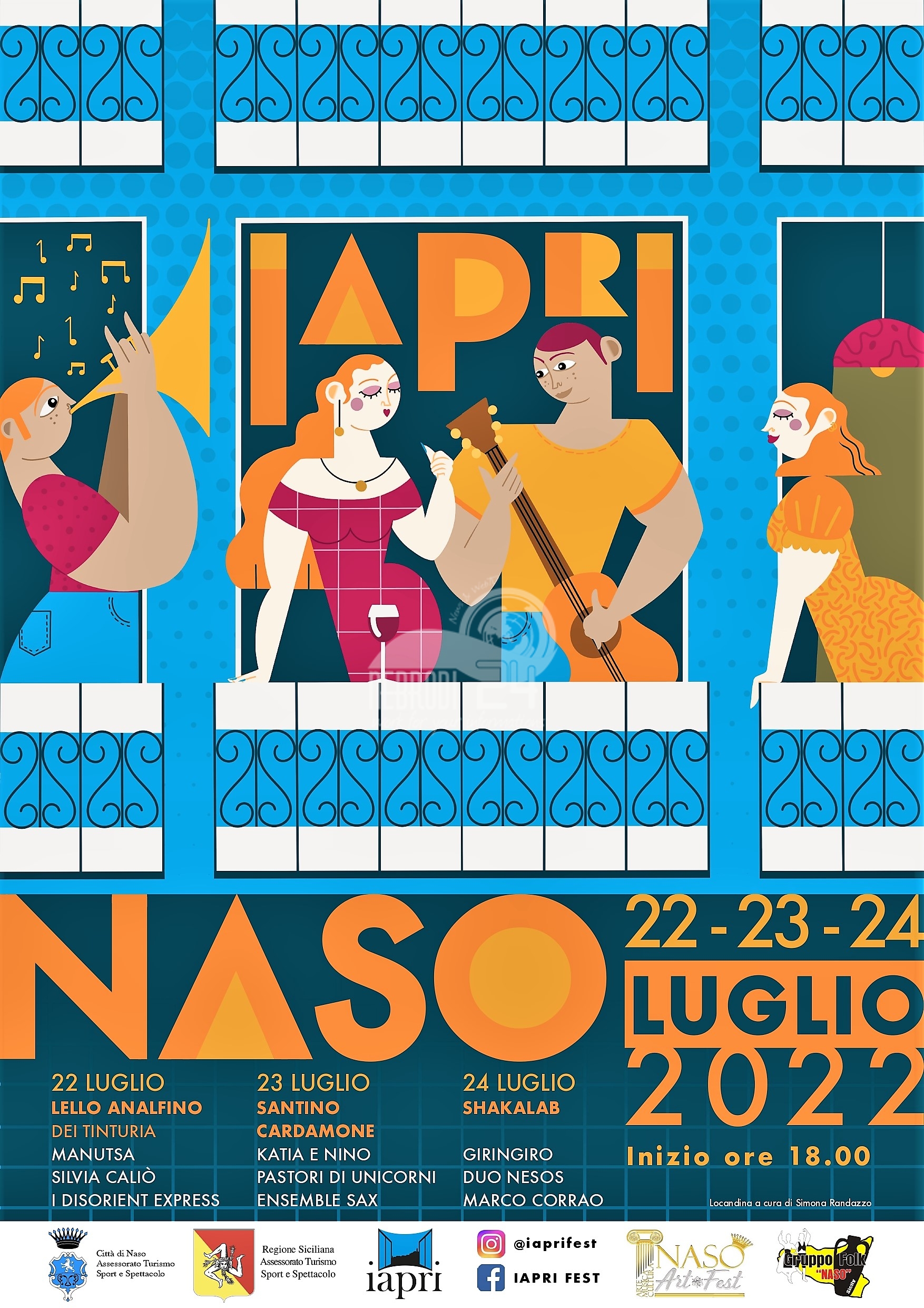 Naso – Dai balconi del centro storico nasce IAPRI Fest, tre giorni tra storia, cultura e musica