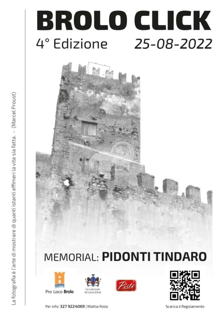 Brolo Click –  La IV° Edizione del concorso fotografico dedicato a Tindaro Pidonti