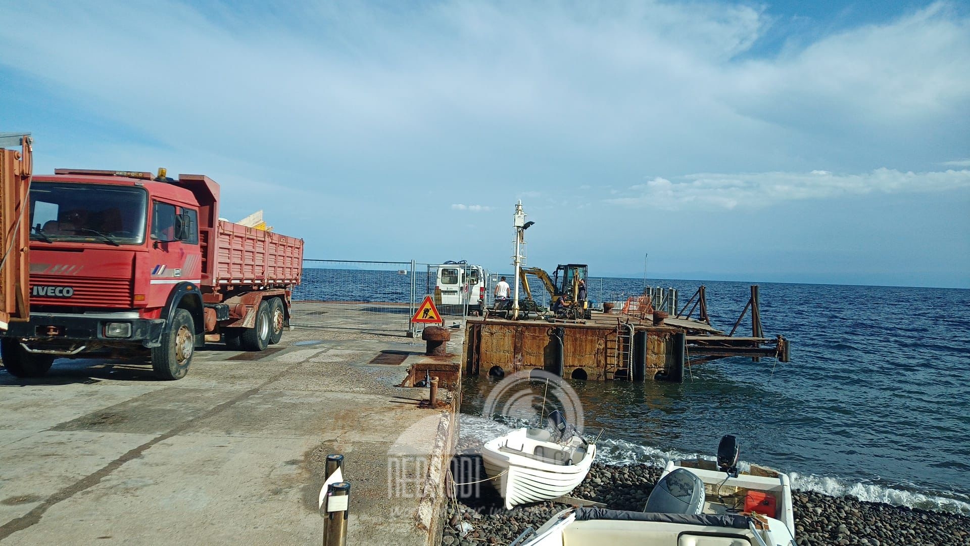 Sicilia – Eolie: Porti, iniziati i lavori di manutenzione straordinaria ad Alicudi