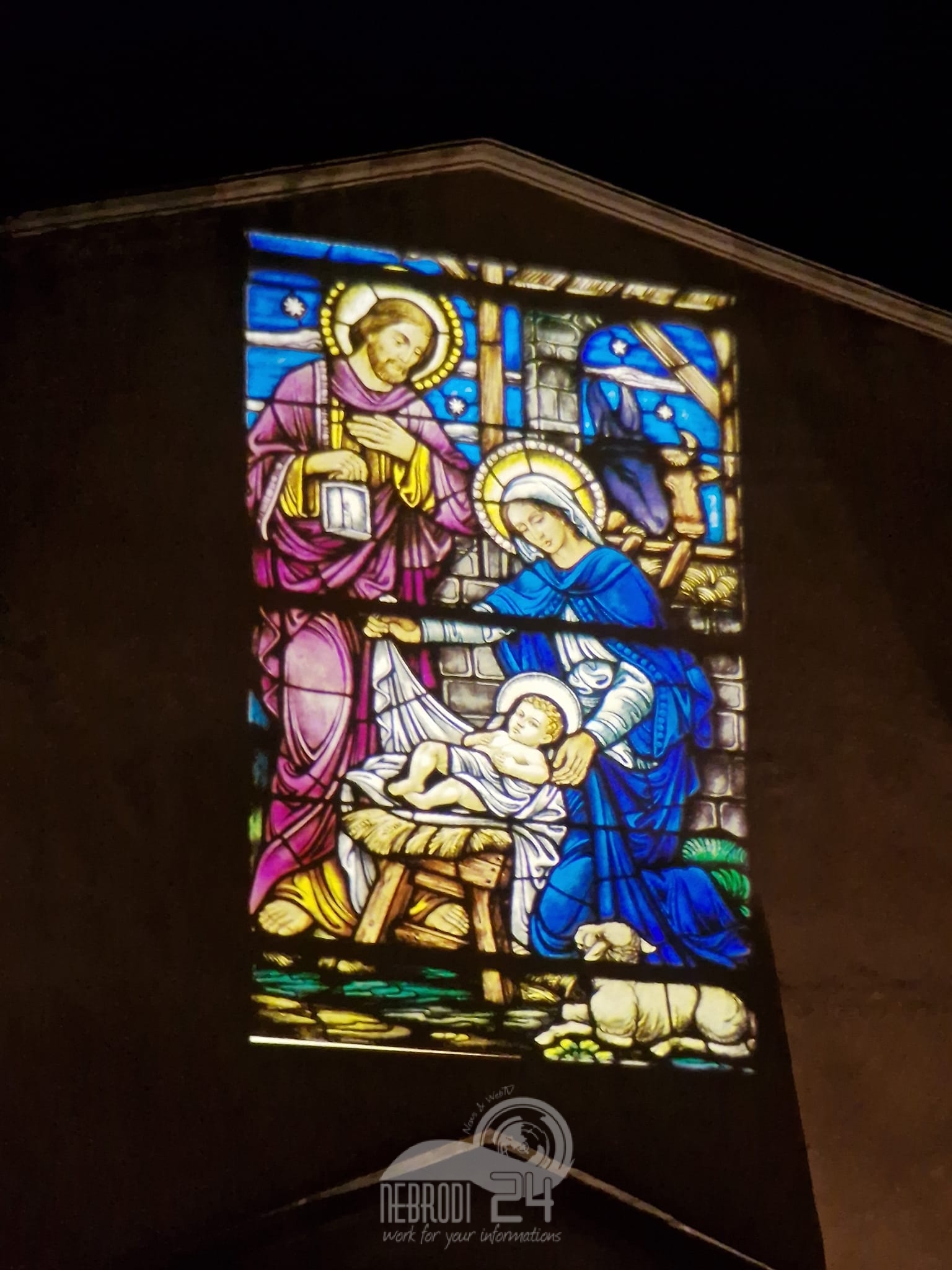 San Salvatore di Fitalia – Da Stasera illuminazione artistica della Basilica S.S Salvatore