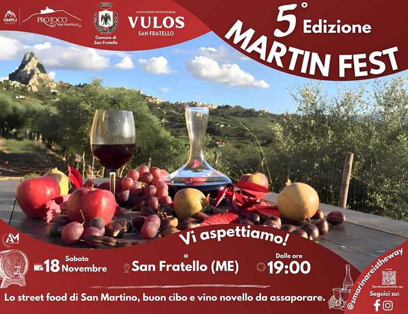 San Fratello – Domani sera c’è il Martin Fest