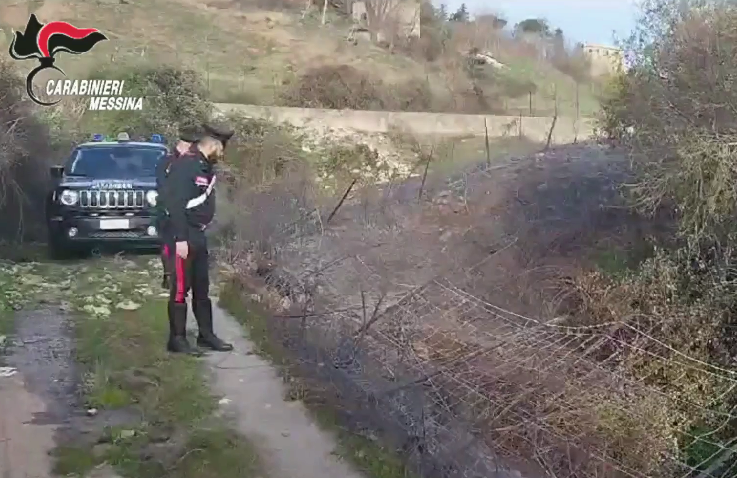 Mistretta – Incendio boschivo, 73enne arrestato in flagranza dai Carabinieri