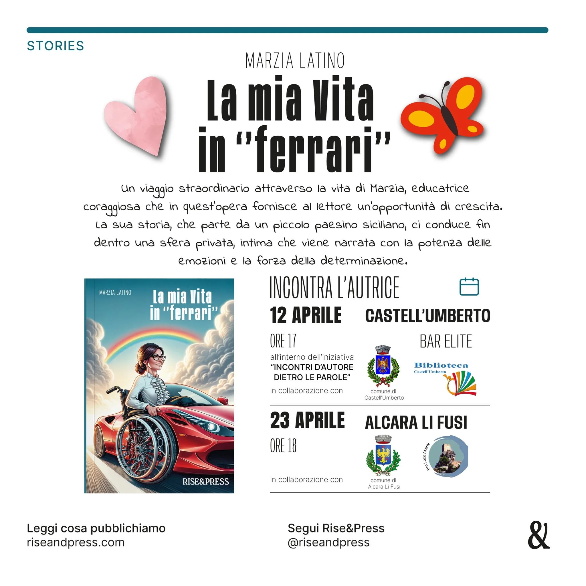 Castell’Umberto – Domani sera la presentazione del libro “La mia vita in Ferrari”