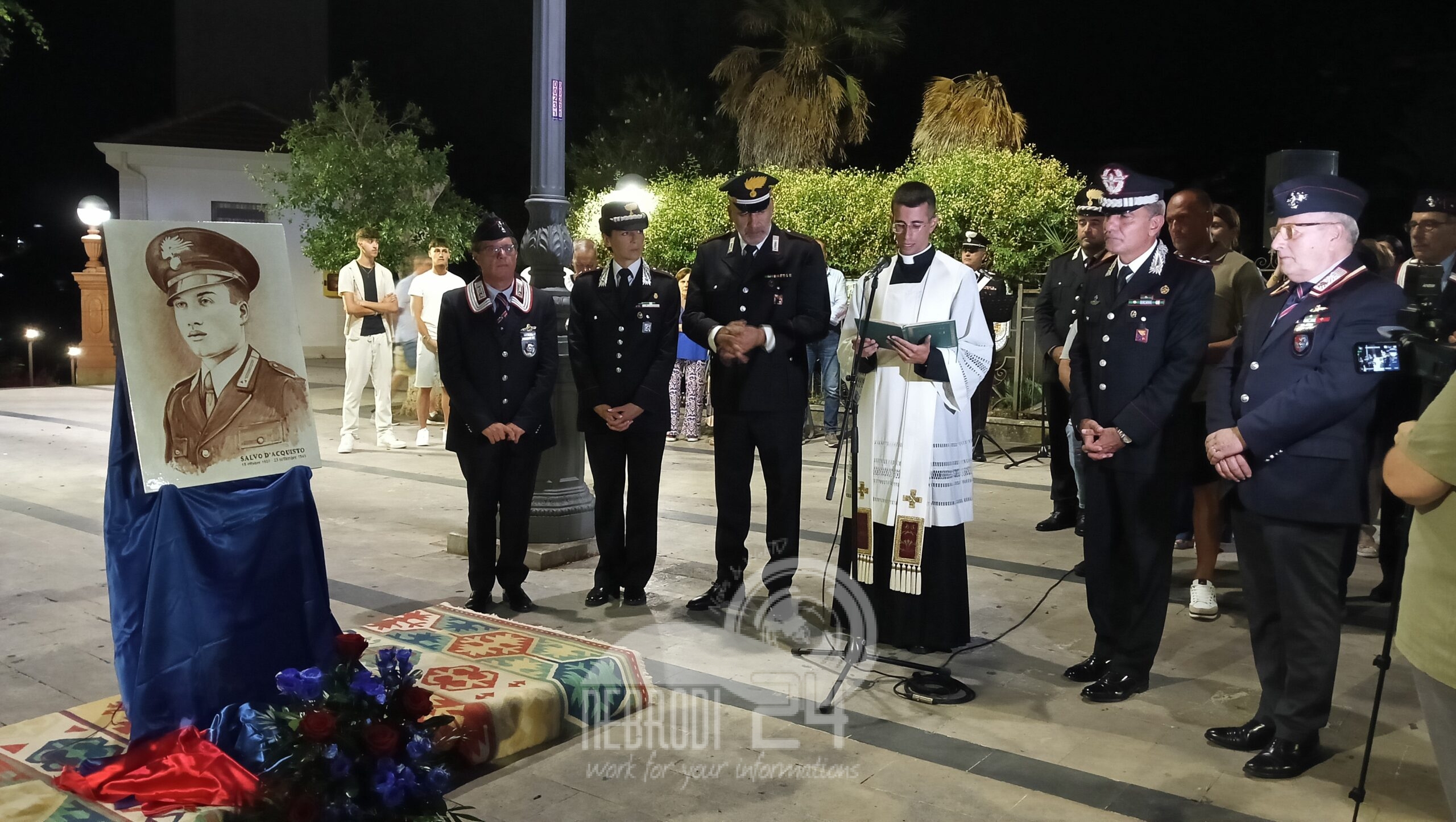 Santo Stefano di Camastra: Grande partecipazione per l’omaggio a Salvo D’Acquisto